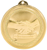 "BriteLaser" Gold "Sportsmanship" Medal