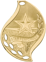 "Flame" Gold "Star Performer" Medal