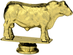 Angus Bull Trophy Figure