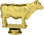Angus Cow Trophy Figure