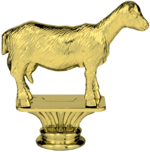 Dairy Goat Trophy Figure