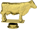 Hereford Cow Trophy Figure