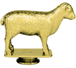 Sheep Trophy Figure